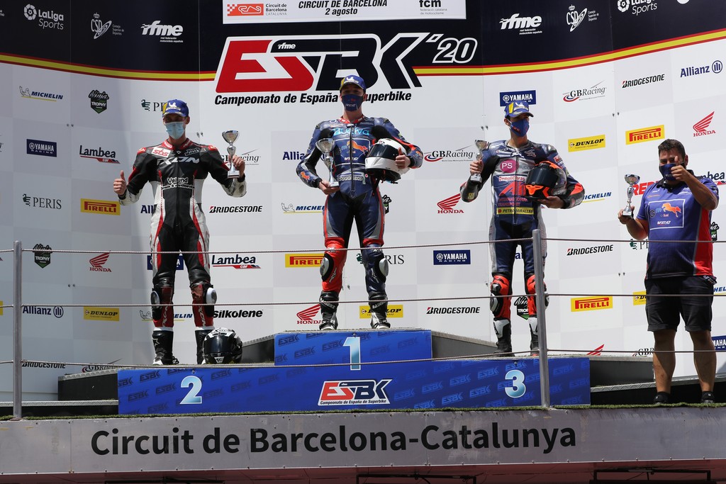 Podium P2 Circuito de Barcelona Catalunya